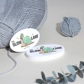 Oval Business Cards