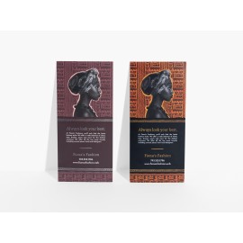Embossed Foil Rack Cards
