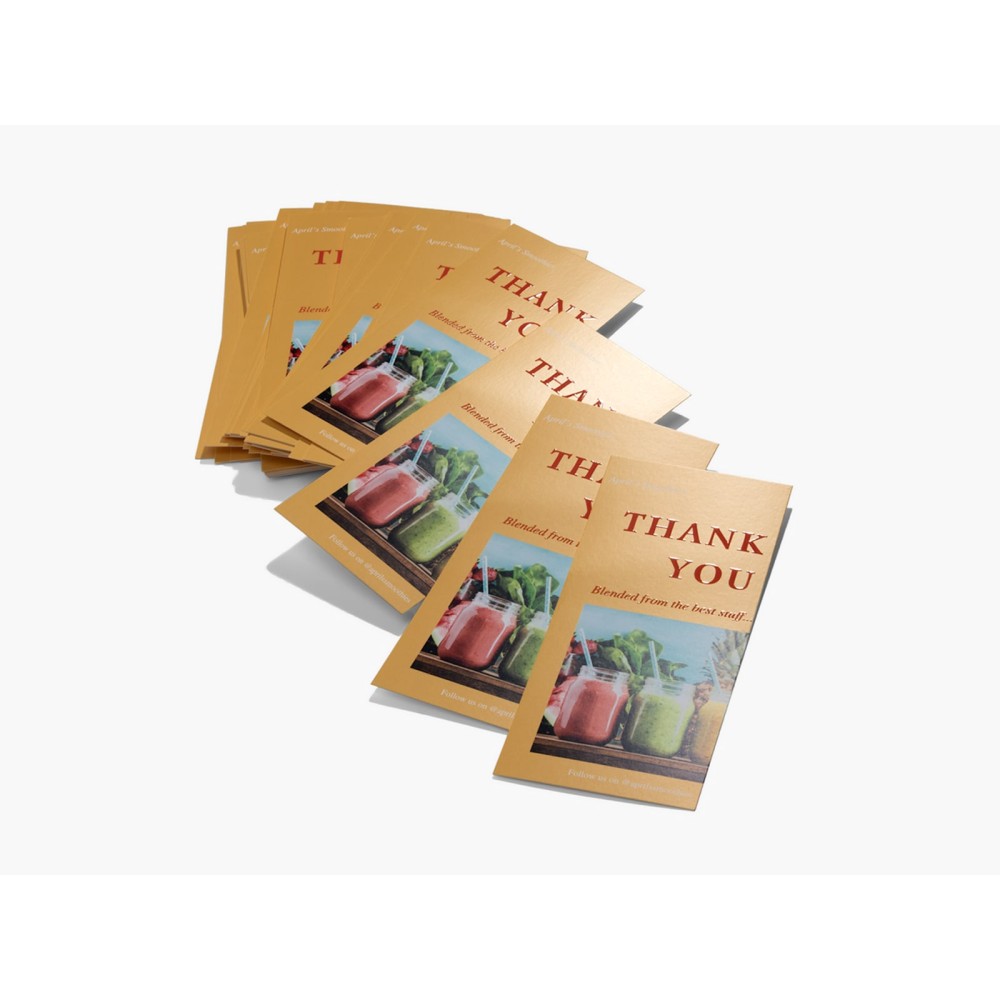 Embossed Gloss Rack Cards