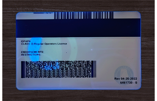 Alabama Fake Dirvers Licence