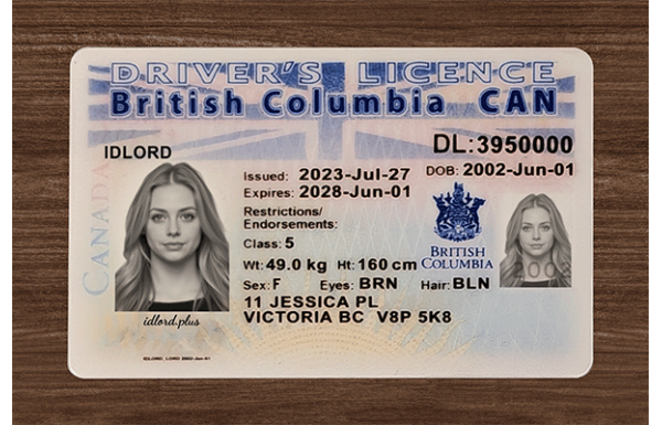 British Columbia Fake IDs