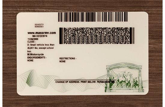 Massachusetts Fake IDs