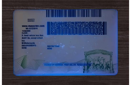 Massachusetts Fake IDs