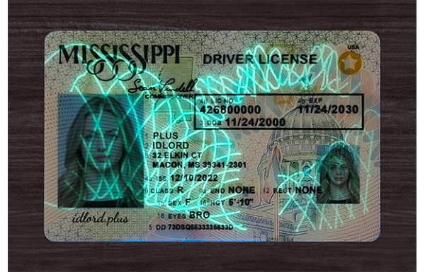 Mississippi Fake Dirvers Licence