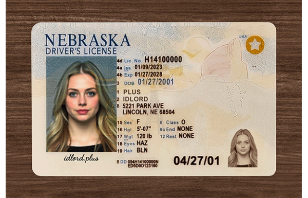 Nebraska Fake Dirvers Licence