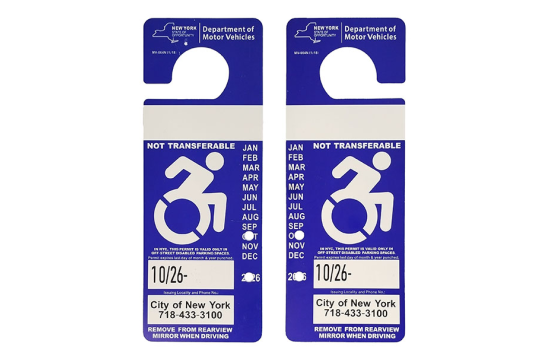 New York Disabled Parking Permit New York Disabled Parking Permit