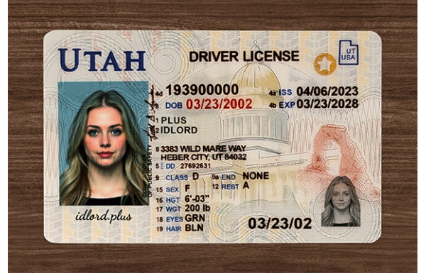 Utah Fake Dirvers Licence